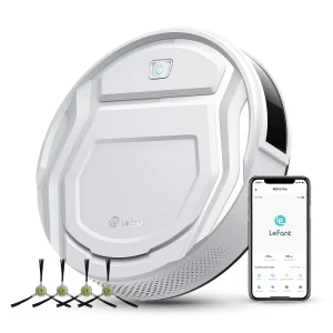 Lefant M210 Pro Robot Vacuum Cleaner, 2200Pa Powerful Suction, 120 Mins Runtime, Automatic Self-Charging,Wi-Fi/App/Alexa Control